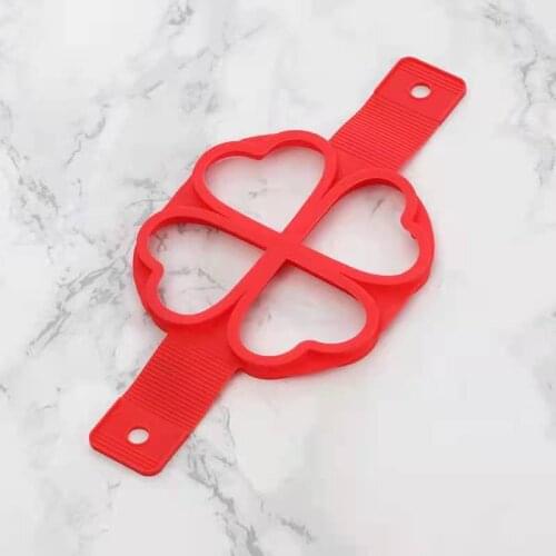 Silicone Pancake Nonstick Cooking Tool Heart Pancake Maker Egg Cooker Kitchen Baking Eggs Mold Kitchen Baking Kitchen Accessorie