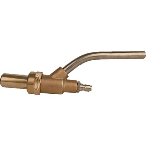 1pc Copper Hose Pipe Joint Connector For High Pressure Washer 1/4 Inch 21CM Sand Blasting Hose Pipe Joint Connector