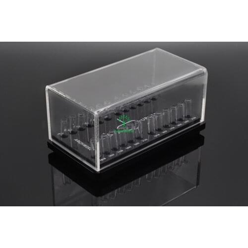 Dentist Lab Orthodontic Acrylic Holder Case For Preformed Square Arch Wires 1Set