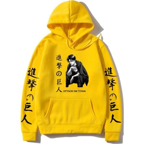 Anime Attack On Titan Cosplay Hoodie Sweatshirt Autumn Winter Fleece Hoodies Harajuku Hip hop Hoody Pullover Male Casual Tops