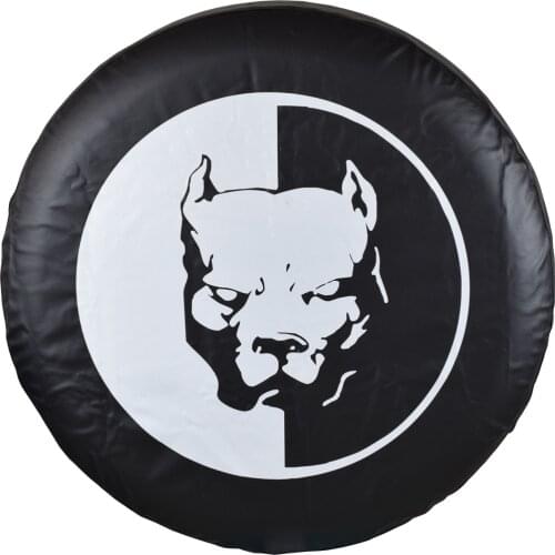 14" 15"16"17" Inch PVC Leather Universal Spare Tire Cover Waterproof Dustproof Anti-UV For Jeep RV SUV Truck Wagon Pickup etc