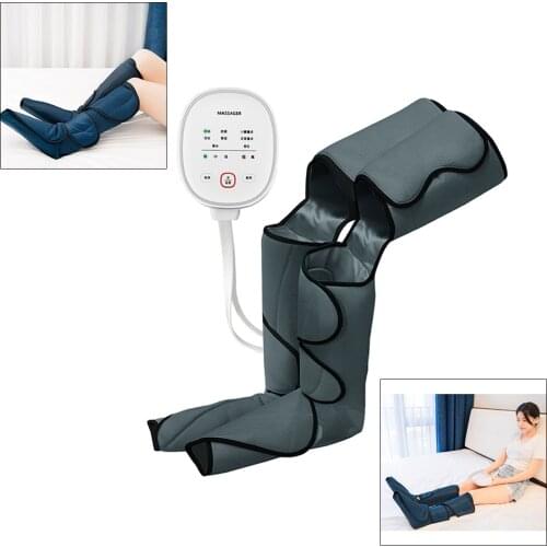 Air Compression Leg Massager Electric Circulation Leg Wraps For Body Foot Ankles Calf Therapy Massager