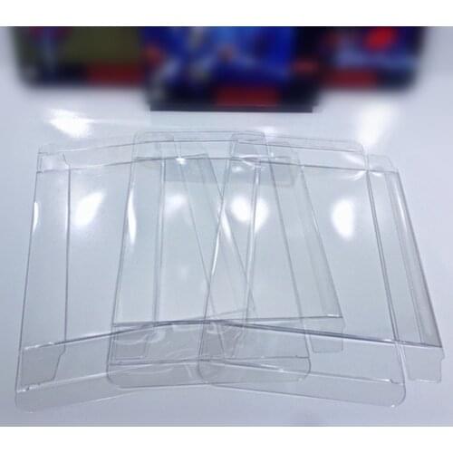 YGCDO 20 pcs Box Protectors Clear Cases Super for N64 CIB blister crystal case sleeve