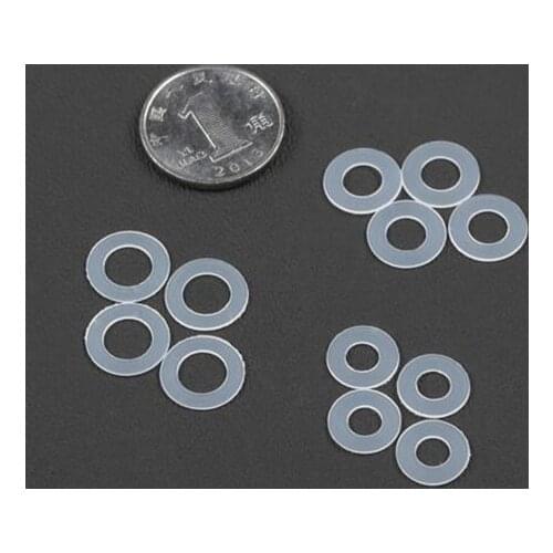 Diy Knife Nylon gasket washer knife washers 10 pieces set 0.5mm thickness