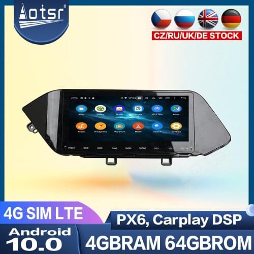 Car DVD Player For Hyundai Sonata 2020 Android Radio Multimedia Player GPS Navigation Head Unit Auto Stereo Audio Carplay DSP 2K