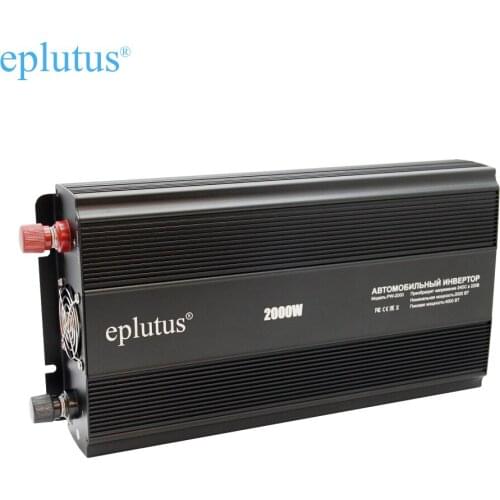 Car inverter 12v 220v Power converter Adapter 2000W car charge Eplutus PW 2000