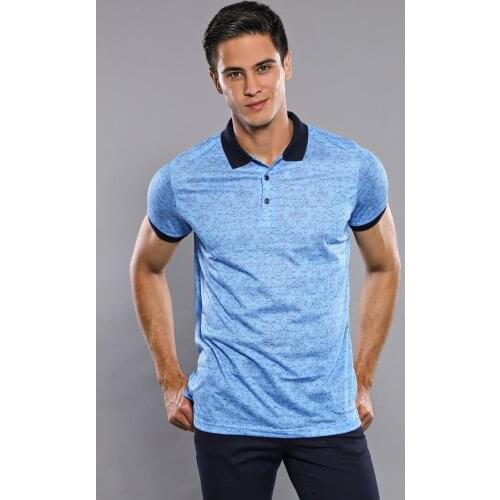 Turquoise Floral Patterned T-Shirt Wessi