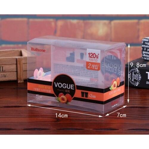 Fast delivery Custom Glossy Lamination Printing Handling clear plastic Components box Free Sample ---PX20081