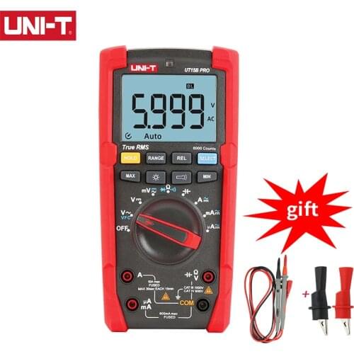 UNI-T UT15B PRO / UT17B PRO True RMS Digital Multimeter Substitute For Fluke 15B+/17B+,VFC,Backlight,CAT Ⅲ 100V/CAT Ⅳ 600V