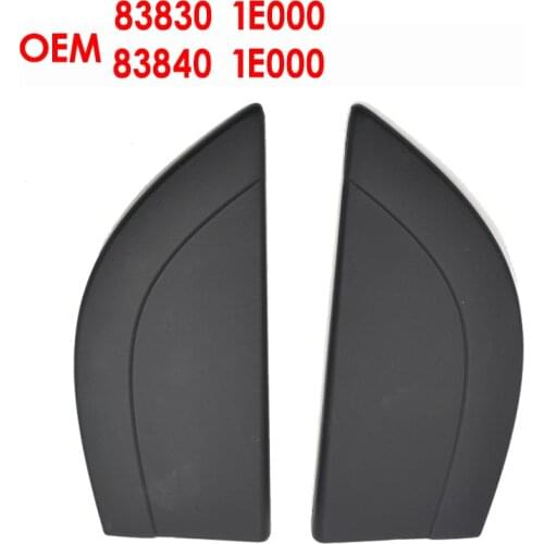 For hyundai Accent 2006-2009 Exterior Rear Rear Door Trim Rear door triangle molding assembly 838301E000 838401E000