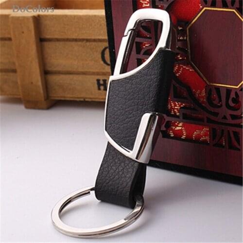 DoColors Leather Car Metal Key Ring Keychain For Lifan all Model X60 CEBRIUM 320 330 520 620 720 820