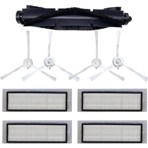 New Roller Brush Side Brush Washable Robot Filter For 360 S5 S7 Robot Vacuum Cleaner Parts Replacement Filter