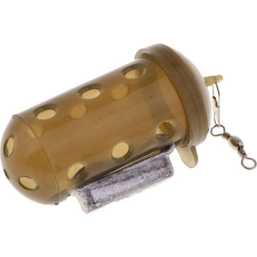 Prettyia Fishing Tackle Trap Feeder Bait Cage Lure Pit Device Basket Holder