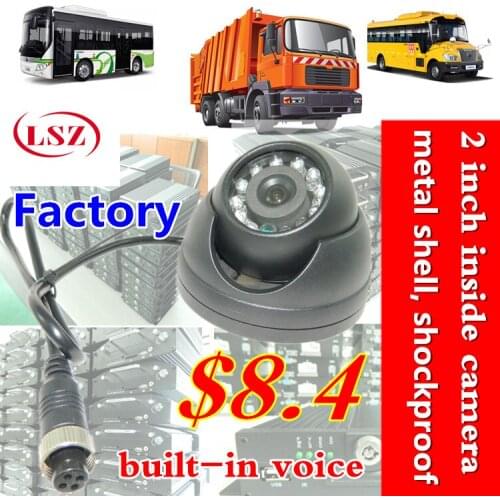 Factory direct number 2 inch metal camera head interface NTSC/PAL HD sony/ahd built-in air bus pickup camera