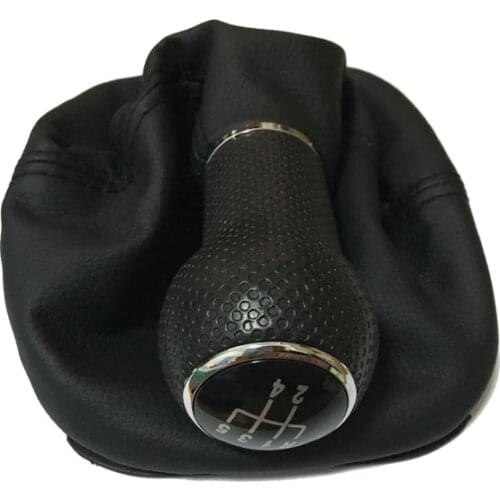 13mm 23mm Car Gear Shift Knob Stick Handle 5 Gear For VW BORA GOLF IV JETTA GTI Mk4 1998 1999 2000 2001 2002 2003 2004 2005 2006