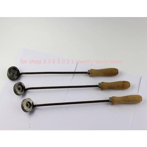 Gold Melting Siliver Melting Tank for Jewelry Mould with Stick Round Teal Cap