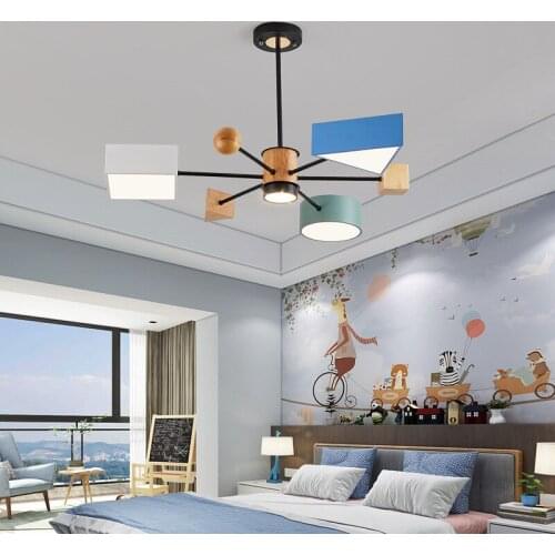 European-style modern creative personality bedroom study childrens cartoon Jilong boy girl warm room Pendant Lights LX111005