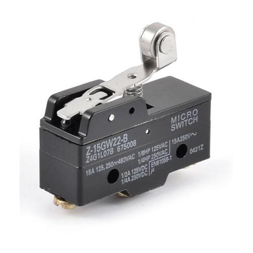 XZ-15GW22-B Short Roller Hinge Normally Open/Close Micro Lever Limit Switch