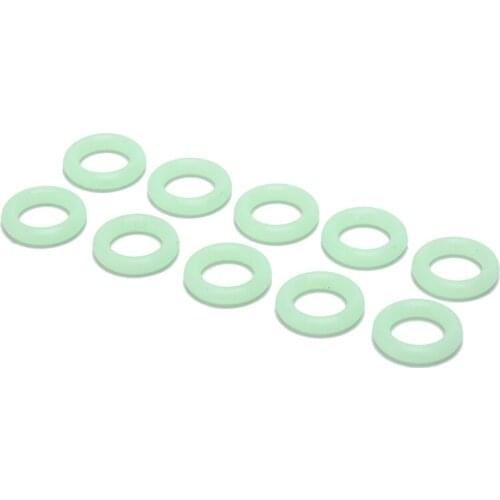 Green Camping Nail Night Vision Luminous Ring Round Multi-functional Tents Accessories 10pcs