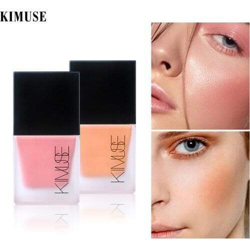 Face Liquid Blush Rouge Contour Naturally Brightens Waterproof Lasting Shimmer Easy To Color Makeup Csmetics TSLM1