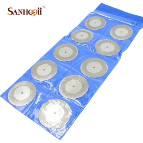 10pcs 50mm Grinding Wheel Diamond Coat Cutter Cutting Disc Abrasive for Accessories Glass,Diamond,Thin Sheet Metal Tools