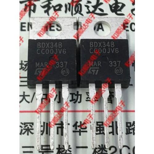 10pcs/lot BDX34B new spot TO-220 80V 10A