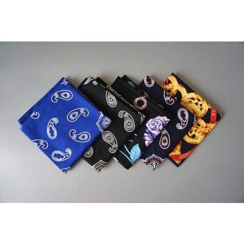 3000pcs Custom Print 100% COTTON Handkerchief / kerchief / Headbands / Bandanna / Bandana (Size: 22X22inches)