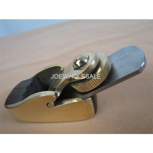 Woodworking manufacturing tools, new type Brass+ebony 57mm mimi plane,wood carving tools