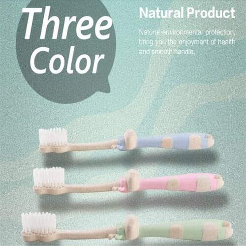 Baby Giraffe Cartoon Toothbrush Design Baby Teeth Training Toothbrush Baby Care Kids Tooth Clean Supper Soft Supper Soft Pappus