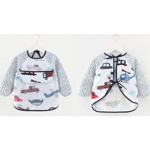 Baby Bandana Bibs Cute Colorful Cartoon Bibs Waterproof Infant Eating Children Drawing Summer Baby Self Feeding Bib