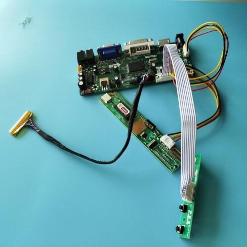 Kit for B150XG02 1024x768 Controller Board HDMI+DVI+VGA LCD Screen moitor 15" 30pin M.NT68676 Display panel Audio