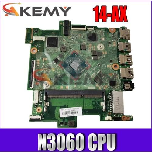 For HP 14-AX 14-BE 14T-AX Laptop Motherboard With N3060 CPU 32GeMMC 905305-601 905305-001 DA0P9MB16D0 MB 100% Tested Fast Ship