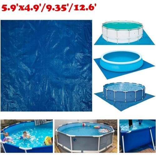 Ground Cloth Tarp Garden Outdoor Swimming Pool Paddling Pool Protect Mat Tarp