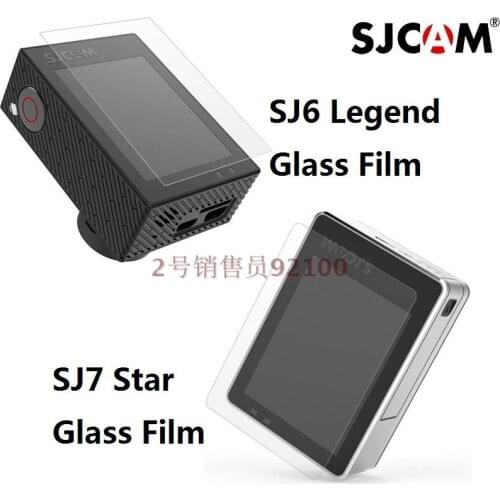 New Clownfish Original SJCAM SJ7 Star SJ6 Legend Accessories Ultra Screen Protector Tempered Glass Protective Film Action Camera