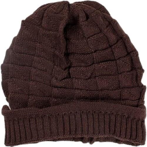 Autumn and winter new European and American fashion womens hat creative pile up hat thickened warm knitted hat