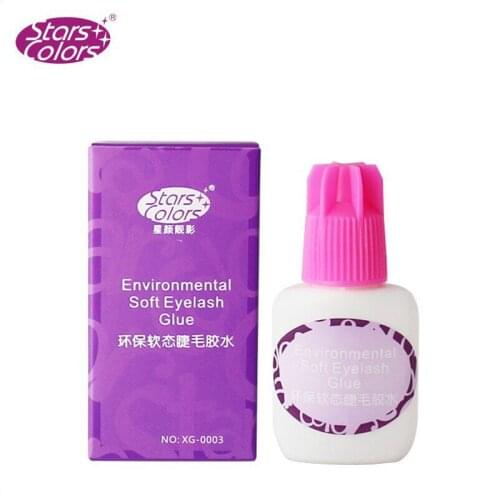 New 15ml 1-2 Second fast dry eyelash glue Environmental protection black low odor eyelash extension glue