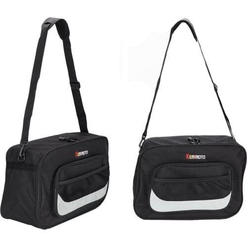 Motorcycle Luggage Bags Pannier Liner For BMW R1200RT R850R R850RT R1100 R RS RT S R1100GS R1150RS Expandable Inner Bags Black