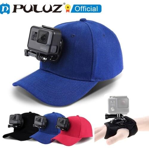 PULUZ 360 Degree Rotation Glove Style For Palm Strap Mount Band For GoPro Hero 9 Black / Hero8 Black / 7 6 5 / NEW HERO Wrist St
