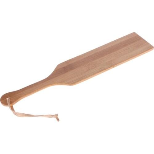 Sex toys for couples Big Natural Bamboo Wood Spanking Paddle Whip Lash Flog Ass Sex Toy For SM Game dropshipping