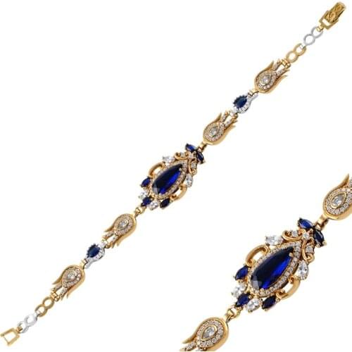 Silver 925 Sterling Zircon Cubic Zirconia Authentic Bracelet