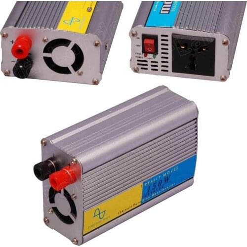 150W Transformer 50Hz Vehicle Power Supply Switch DC 12V to AC 220V pure sine wave Car Inverter converter