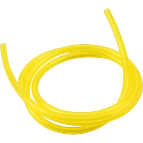 1M Universal Gas Pipes Oil Tube Yellow for Fuel Tank Methanol Gasoline RC Model Aircraft Helicopter Boat Car Plane F14383/86