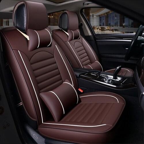 HeXinYan Leather Universal Car Seat Covers for Suzuki all models swift SX4 Kizashi grand vitara jimny vitara automobiles styling