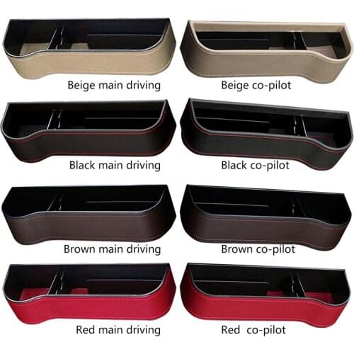 Universal Car Seat Crevice Storage Box Seat Slit Pocket Organizer Phone Holder