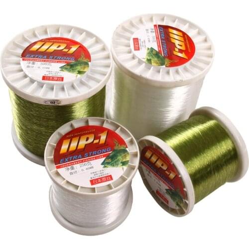 High Strength Japan Imported 500g Raw Silk Fishing Line 0.18-0.50 Mm Nylon Monofilament Multicolor Fishing Gear Lure Line Pesca