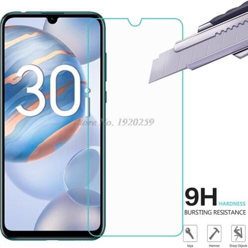 Huawei Honor 30i Tempered Glass 9H High Quality Protective Film Explosion-proof Screen Protector Honor 30i LRA-LX1 Film Cover