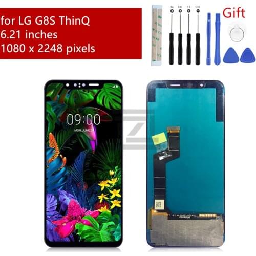 For LG G8S ThinQ LCD Display Touch Screen Digitizer Assembly lcd digitizer g8s thinQ screen replacement Repair parts with tools