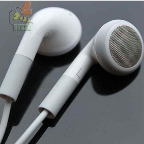 1000pcs/lot good quality cheap White Earphone with Mic Handsfree for iPod iphone6 iPhone 4 4G 4S 5 6 6s 3.5mm ebay gift