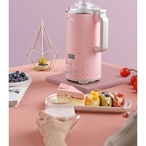 700ML Electric Soymilk Machine Portable Soy Milk Maker Multifunction Mini Heating Soya-Bean Milk Stir Rice Paste Fruit Juicer