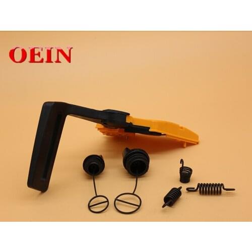 Chain Clutch Cover Brake Handle Cap Buffer Spring Kit Fit For Partner 350 351 370 371 390 420 Chainsaw Replacement Parts